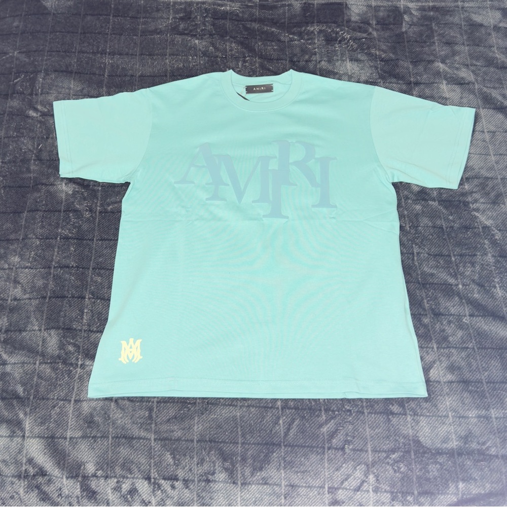 AMIRI Green Short Sleeve Tee